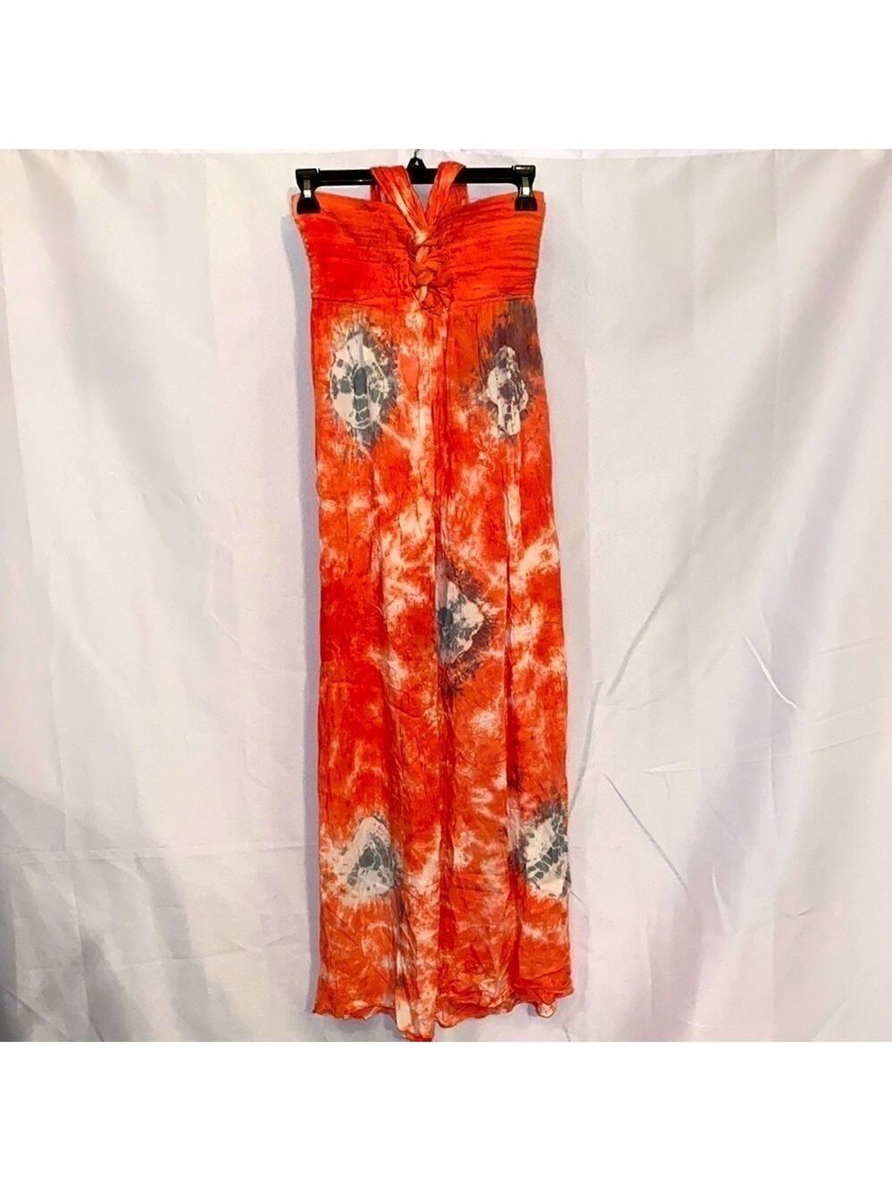 Aloha Royale Hawaiian Halter Maxi Dress